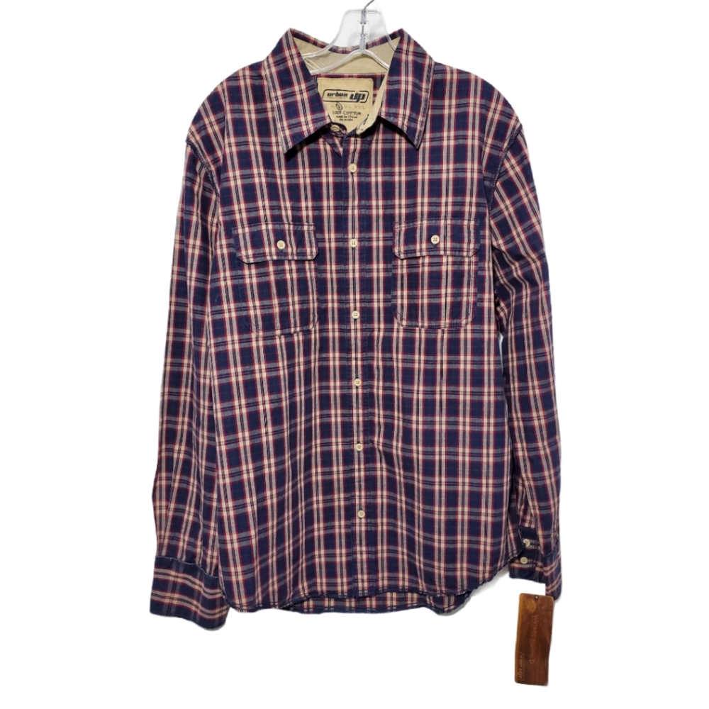 Urban Up Pipeline Long Sleeve Shirt Size Large